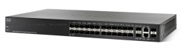 Коммутатор Cisco Systems SG300-28SFP 28-port Gigabit SFP Managed Switch (SG300-28SFP-K9-EU). Изображение #1