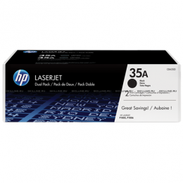 Тонер-картридж HP 35A Black Dual Pack для LJ P1005/P1006 (2х1500 стр) (CB435AF). Изображение #1