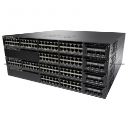 Коммутатор Cisco Catalyst 3650 48 Port FPoE 4x10G Uplink w/5 AP licenses IPB (WS-C3650-48FWQ-S). Изображение #1