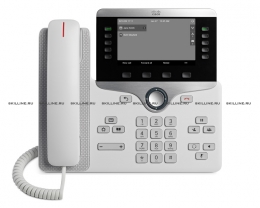 Телефонный аппарат Cisco IP Phone 8811 White (CP-8811-W-K9=). Изображение #1