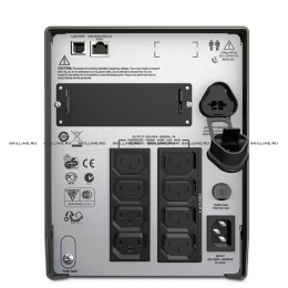 ИБП APC  Smart-UPS LCD 670W / 1000VA, Interface Port SmartSlot, USB, 230V (SMT1000I). Изображение #2