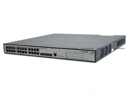 HP V1910-24G-PoE Switch (Managed, 24*10/100/1000 + 4 SFP, static routing, PoE 365W 19'') (JE007A). Изображение #1