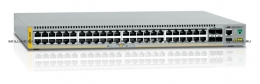 Коммутатор Allied Telesis Gigabit Edge Switch with 48 x 10/100/1000T, 4 x 1G SFP ports. Requires licenses to enable 10G uplink and to enable stacking feature + NCB1 (AT-x510L-52GT-50). Изображение #1