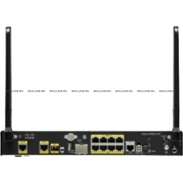 Cisco LTE 2.0 Secure IOS Gigabit Router SFP VDSL/ADSL2+ Annex A or M with Sierra Wireless MC7304/Qualcomm MDM9215 for Australia and Europe, LTE 800/900/1800/ 2100/2600 MHz, 850/900/1900/2100 MHz UMTS/HSPA+ (C897VAG-LTE-GA-K9). Изображение #1