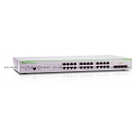 Коммутатор Allied Telesis 24 x  10/100/1000Mbps port managed switch with 4 SFP uplink slots, Fixed AC power supply, RJ45 Console connector (AT-GS924M)