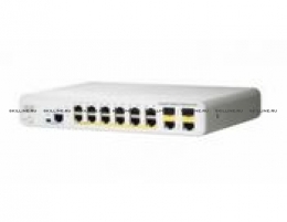 Коммутатор Cisco Systems Catalyst 3560C Switch 12 FE PoE, 2 x Dual Uplink, IP Base (WS-C3560C-12PC-S). Изображение #1