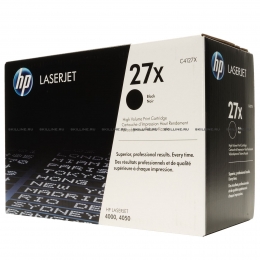 Тонер-картридж HP 27X Black для LJ 4000/4050  (10000 стр) (C4127X). Изображение #1