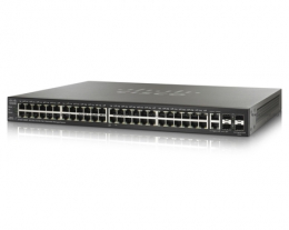 Коммутатор Cisco Systems SF500-48MP 48-port 10/100 Max PoE+ Stackable Managed Switch (SF500-48MP-K9-G5). Изображение #1