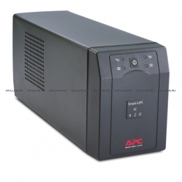 ИБП APC  Smart-UPS SC 260W/ 420VA, Interface Port DB-9 RS-232 (SC420I). Изображение #3