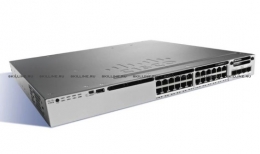 Коммутатор Cisco Catalyst 3850 24 Port UPOE with 5 AP licenses IP Base (WS-C3850-24UW-S). Изображение #1