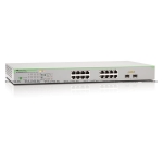 Коммутатор Allied Telesis 16-port 10/100/1000T WebSmart switch with 2 SFPcombo ports and POE+ (AT-GS950/16PS-50)