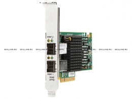 PCA Ethernet 10Gb 2P 557SFP+Adaptr - Сетевая карта 10Gb 2P 557SFP+Adaptr (792834-001). Изображение #1