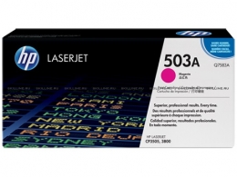 Тонер-картридж HP 503A Magenta для CLJ CP3505/3800 (6000 стр) (Q7583A). Изображение #1