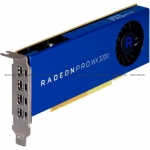 Видеокарта AMD Radeon Pro WX3200, 4GB, 4 mDP LP (3431) - kit (490-BFQS)