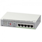 Коммутатор Allied Telesis 5 port 10/100/1000TX unmanaged switch with internal power supply EU Power Adapter (AT-GS910/5)