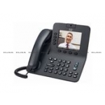 Телефонный аппарат Cisco Unified Phone 8945, Phantom Grey, Standard Handset (CP-8945-K9=)
