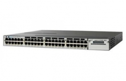 Коммутатор Cisco Catalyst 3850 48 Port PoE IP Base (WS-C3850-48P-S). Изображение #1