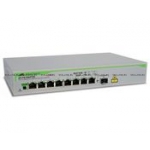 Коммутатор Allied Telesis 8 port 10/100 unmanaged POE switch with 1 SFP uplink (AT-FS708/POE)