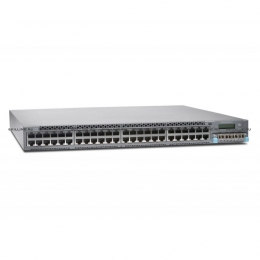 Коммутатор Juniper Networks EX4300 TAA, 48-Port 10/100/1000BaseT PoE-plus + 1100W AC PS (provides 800W PoE+ power) (EX4300-48P-TAA). Изображение #1