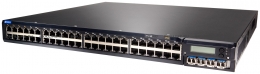 Коммутатор Juniper Networks EX 4200, 48-port 10/100/1000BaseT (8-ports PoE) + 320W AC PS, includes 50cm VC cable (EX4200-48T). Изображение #1