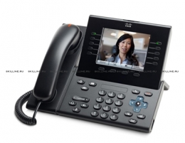 Телефонный аппарат Cisco UC Phone 9951, Charcoal, Arabic keypad, Std HS, Camera (CP-9951-C-A-C-K9=). Изображение #1