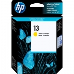 Картридж HP 13 Yellow для Color Inkjet CP1700 series Business Inkjet 2600 series/1000/1100series/1200series/2200series/2300series/2280 Officejet 9110/9120/9130/K850 series 14 ml (1260 стр) (C4817AE)