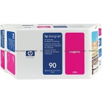 Набор HP 90 Magenta картридж + печатающая головка для Designjet 4000/4000ps/4020/4500/4500ps/4520  400-ml (C5080A)