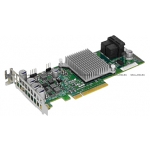 Контроллер LSI  8 Internal Ports SATA/SAS HBA Adapter Card - 12Gb/s per port,  SAS 3008 Controller, PCI-E 3.0 x8, Low-Profile, Supports up to 122 devices as HBA only, in IT Mode (JBOD)  (AOC-S3008L-L8E)