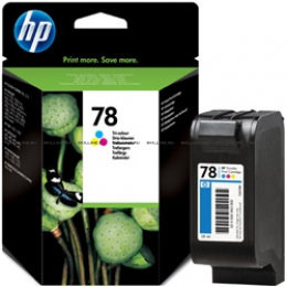 Картридж HP 78 Tri-colour для DJ 916c/920c/940c/930c/cm /950c/959c/960c/970cXi/980cXi/990cXi/cm /995c/1180c/1220c/1220c/ps/1280/3810/3816/3820/3822/6122/6127/9300 Officejet g55/g85/g95/k60/k80/5110/v30/v40/v45 PSC 750/950 Fax 1230/1220 Color Copier 310/29 (C6578AE). Изображение #1