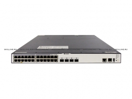 Коммутатор Huawei S5700-24TP-PWR-SI-AC(24 Ethernet 10/100/1000 PoE+ ports,4 of which are dual-purpose 10/100/1000 or SFP,with 500W AC power supply) (S5700-24TP-PWR-SI-AC). Изображение #1