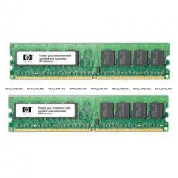 Оперативная память HP 2GB (2x1GB) Single Rank PC2-5300 (DDR2-667) Registered Memory Kit [408851-B21] (408851-B21). Изображение #1