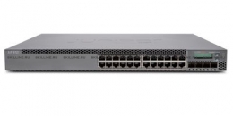 Коммутатор Juniper Networks EX3300, 24-Port 10/100/1000BaseT with 4 SFP+ 1/10G Uplink Ports (Optics Not Included) (EX3300-24T). Изображение #1