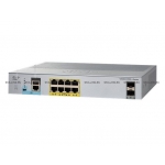 Коммутатор Cisco Catalyst 2960L 8 port GigE with PoE, 2 x 1G SFP, LAN Lite (WS-C2960L-8PS-LL)