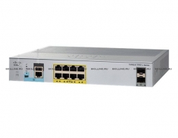 Коммутатор Cisco Catalyst 2960L 8 port GigE with PoE, 2 x 1G SFP, LAN Lite (WS-C2960L-8PS-LL). Изображение #1
