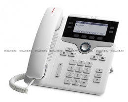 Телефонный аппарат Cisco UC Phone 7841 White (CP-7841-W-K9=). Изображение #1