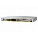 Коммутатор Cisco Catalyst 2960L 48 port  GigE PoE+, 4x10G SFP+, Lan Lite (WS-C2960L-48PQ-LL)