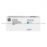 Тонер-картридж HP 508X Cyan для CLJ Enterprise M552dn/M553n/M553dn/M553x/M577dn/M577f/M577c Contract (9500 стр) (CF361XC)