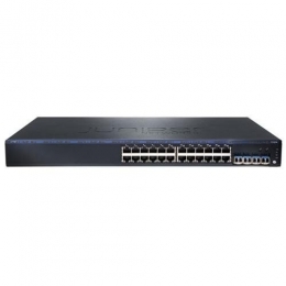 Коммутатор Juniper Networks EX2200 TAA, 24-Port 10/100/1000BaseT with 4 SFP Uplink Ports (Optics not Included) (EX2200-24T-4G-TAA). Изображение #1