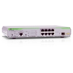 Коммутатор Allied Telesis 8 x  10/100/1000Mbps port managed switch with 1 SFP uplink slot, Fixed AC power supply, RJ45 Console connector (AT-GS908M)