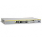 Коммутатор Allied Telesis 24 Port POE Stackable Managed Fast Ethernet Switch with Two 10/100/1000T / SFP Combo uplinks (AT-8000S/24POE)
