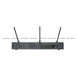 Cisco 892 Gigabit security router with SFP and 802.11n, ETSI compliant (CISCO892FW-E-K9). Изображение #1