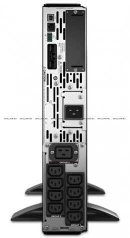 ИБП APC  Smart-UPS X 2700W / 3000VA Rack/Tower LCD 200-240V,  Interface Port SmartSlot, USB, Extended runtime model, 2U (SMX3000RMHV2U). Изображение #6