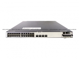 Коммутатор Huawei S5700-28C-SI Bundle(24 Ethernet 10/100/1000 ports,4 of which are dual-purpose 10/100/1000 or SFP,with 1 interface slot,with 150W AC power) (S5700-28C-SI-AC). Изображение #1