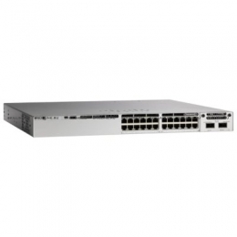 Коммутатор Cisco Catalyst 9300L 24p PoE, Network Essentials ,4x10G Uplink (C9300L-24P-4X-E). Изображение #1