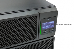 ИБП APC  Smart-UPS On-Line,8000W /8000VA,Входной 230V /Выход 230V, Interface Port Contact Closure, RJ-45 10/100 Base-T, RJ-45 Serial, Smart-Slot, USB, Extended runtime model, Высота аппаратурной стойки 6 U (SRT8KRMXLI). Изображение #7