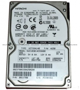 Жестикй диск HP 146GB 3G SAS 10K 2.5-inch DP ENT HDD [HUC103014CSS600] (HUC103014CSS600). Изображение #1