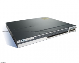 Коммутатор Cisco Systems Catalyst 3750X 12 Port GE SFP IP Services (WS-C3750X-12S-E). Изображение #1
