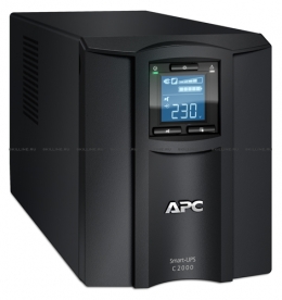 ИБП APC  Smart-UPS C  1300W/2000VA LCD 230V, (1) IEC 320 C19, 6) IEC 320 C13, Interface Port USB (SMC2000I). Изображение #3