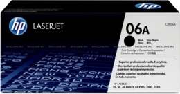 Тонер-картридж HP 06A Black для LJ 3100/3150/5l/6l (2500 стр) (C3906A). Изображение #1