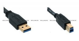 USB 3.0 ext cable 2.0M (typeA/type B) (1020044). Изображение #1